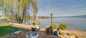 Waterfront Lakeport Rental Home w/ Private Dock!
