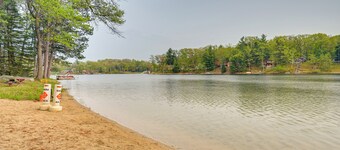 Harrison Cabin w/ Fire Pit & Elbow Lake Access!