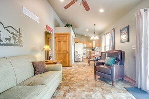 House (3 Bedrooms) | Interior - Pet-friendly Wisconsin Cabin on Lake w/ Fire Pit! (Townsend)