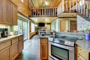 House (3 Bedrooms) | Interior - Lakefront Outing Home: Private Dock + Volleyball! (Outing)