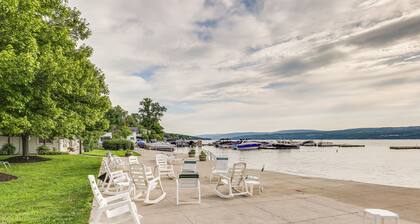 Canandaigua Lake Romantic Getaway w/ Boat Slip!