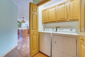 Cottage (3 Bedrooms) | Interior - Waterfront Lake Huron Getaway w/ Private Beach! (Rogers City)
