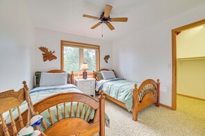 Cottage (3 Bedrooms) | Interior - Waterfront Lake Huron Getaway w/ Private Beach! (Rogers City)