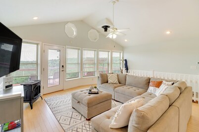 Hike, Fish & Explore: Spacious Yellville Retreat