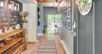 'alpine House' Modern Delevan Cabin on 2 Acres