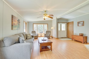 House (3 Bedrooms) | Interior - Near Waterville: Cozy Midcoast Vacation Rental! (Albion)