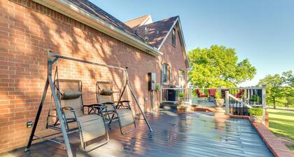 Spacious Greenbrier Vacation Rental on ~ 4 Acres!