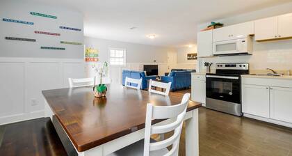 Walk to Atlantic Beach: Family Gem w/ Fenced Yard