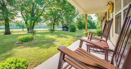 Delaware Vacation Rental: Walk to Lake Dardanelle!