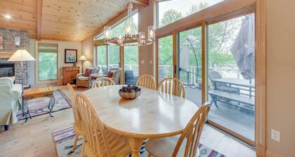 Wisconsin Vacation Rental w/ Fire Pit on Long Lake