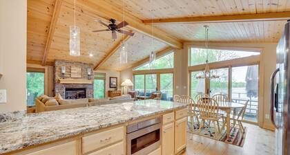 Wisconsin Vacation Rental w/ Fire Pit on Long Lake