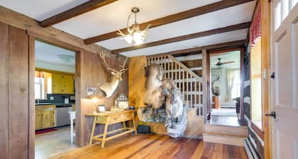 Rustic Wellsville Home - 5 Mi to Roundtop Mountain