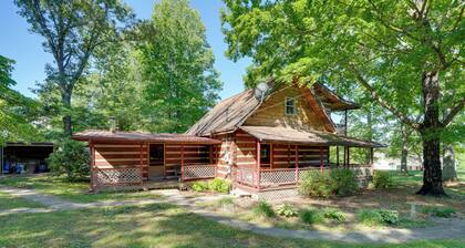 Porch & Fire Pit: Family-friendly Afton Cabin!