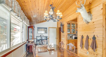 Cozy Mountain Home on 10 Acres w/ Fire Pit + Games