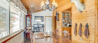Cozy Mountain Home on 10 Acres w/ Fire Pit + Games