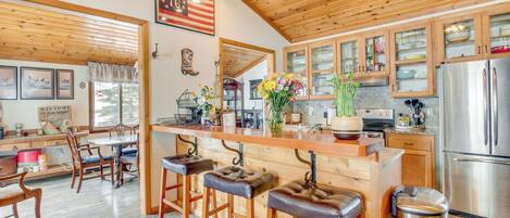 Rumah (3 Bedrooms) | Dapur pribadi | Microwave, oven, kompor, dan mesin pencuci piring