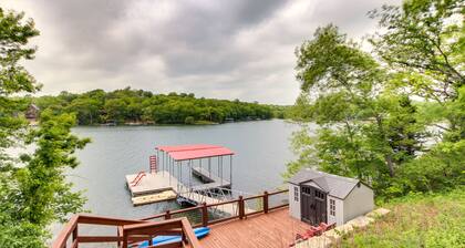 Family-friendly Lake Getaway w/ Dock Near KC!