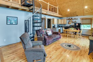 House (3 Bedrooms) | Interior - Cozy South Bay Cabin w/ Lake & Mountain Views (Clemons)