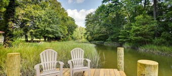 Mobjack Bay Rental on Private Cove!