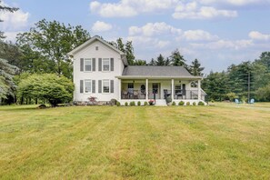 House (3 Bedrooms) | Front of property - Wolcottville Farmhouse: 18 Mi to Shipshewana (Wolcottville)