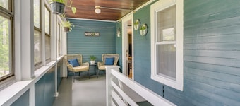 Outdoorsy Oasis w/ Screened Porch in Claremont