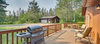 Woodland Cabin w/ Fishing, ATV & Snowmobile Trails