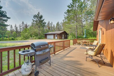 Woodland Cabin w/ Fishing, ATV & Snowmobile Trails