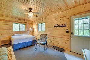 House (2 Bedrooms) | Interior - Woodland Cabin w/ Fishing, ATV & Snowmobile Trails (Solon Springs)