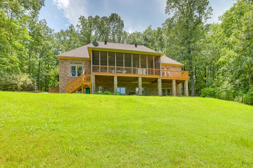 Pet-friendly Cropwell Retreat on Coosa River!