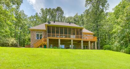 Pet-friendly Cropwell Retreat on Coosa River!