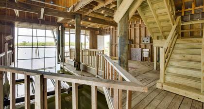 Golden Meadow Getaway: Waterfront Retreat w/ Deck