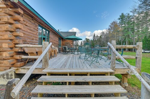 Long Lake Log Cabin: 3 Mi to Town