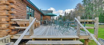 Long Lake Log Cabin: 3 Mi to Town