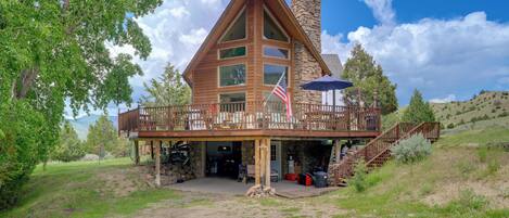 Fachada de la propiedad