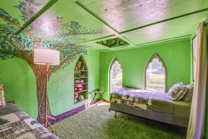 House (Multiple Bedrooms) | Interior - Missouri Castle w/ Private Lake, Pool & 100 Acres! (St Mary)
