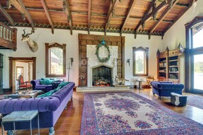 House (Multiple Bedrooms) | Interior - Missouri Castle w/ Private Lake, Pool & 100 Acres! (St Mary)