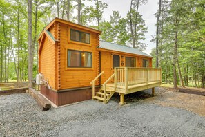 House (2 Bedrooms) | Interior - Mtn-view Middlebury Center Cabin: Deck & Grill! (Middlebury Center)