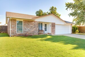 House (2 Bedrooms) | Interior - Cozy Oklahoma Retreat w/ Covered Patio & Gas Grill (Mustang)