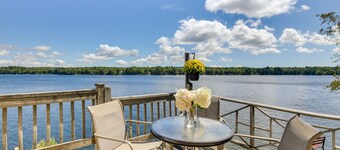 Maine Lake House w/ Private Dock & Kayaks!
