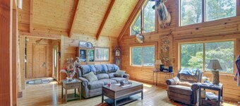 寧靜谷本德小屋出租：7 英畝私人土地