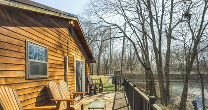 Riverfront Covington Cabin w/ Deck & Fire Pit!