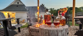 Shelbyville Farmhouse w/ Hot Tub, Fire Pit & Grill