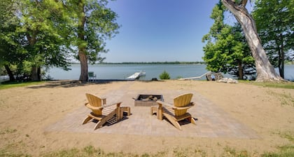 Lakefront Sunburg Vacation Rental w/ Boat Dock!