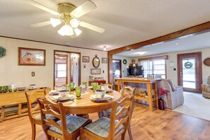 House (3 Bedrooms) | Interior - Quiet Countryside Weaubleau Home w/ Patio & Grill! (Weaubleau)