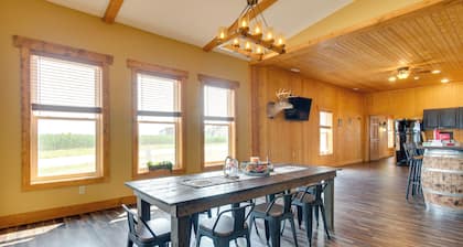 Tranquil La Prairie Retreat w/ Patio & Fireplace!