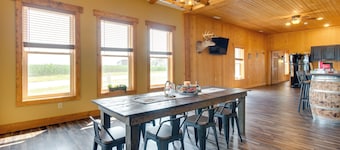Tranquil La Prairie Retreat w/ Patio & Fireplace!