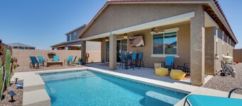 Tucson 4BR Retreat! Private Pool, Fire Pit!