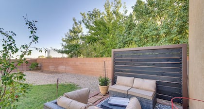 Chic New Mexico Retreat w/ Patio, Grill & Fire Pit