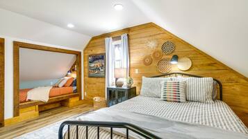 1 chambre, fer et planche à repasser, lits bébé (gratuits)