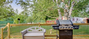 Waterfront Wahkon Home w/ Wraparound Deck & Docks